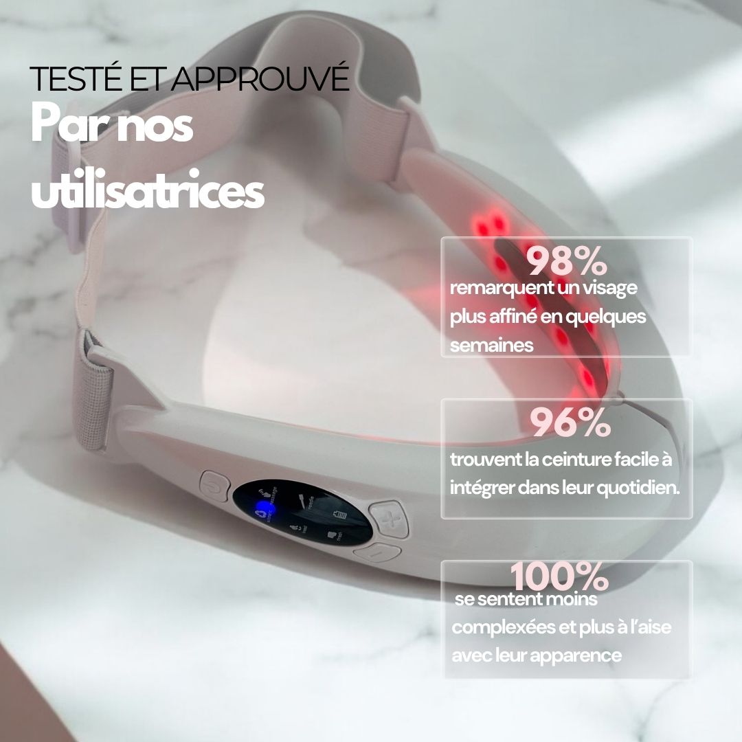 Ceinture liftante EMS, Méthode douce et sans effort